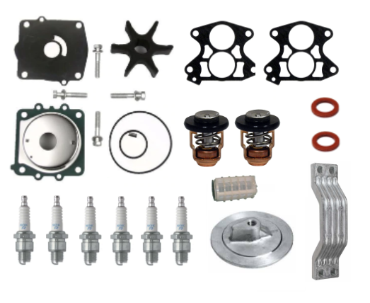 Aftermarket Yamaha 225HP 2 Stroke Service Kit (1987-93)
